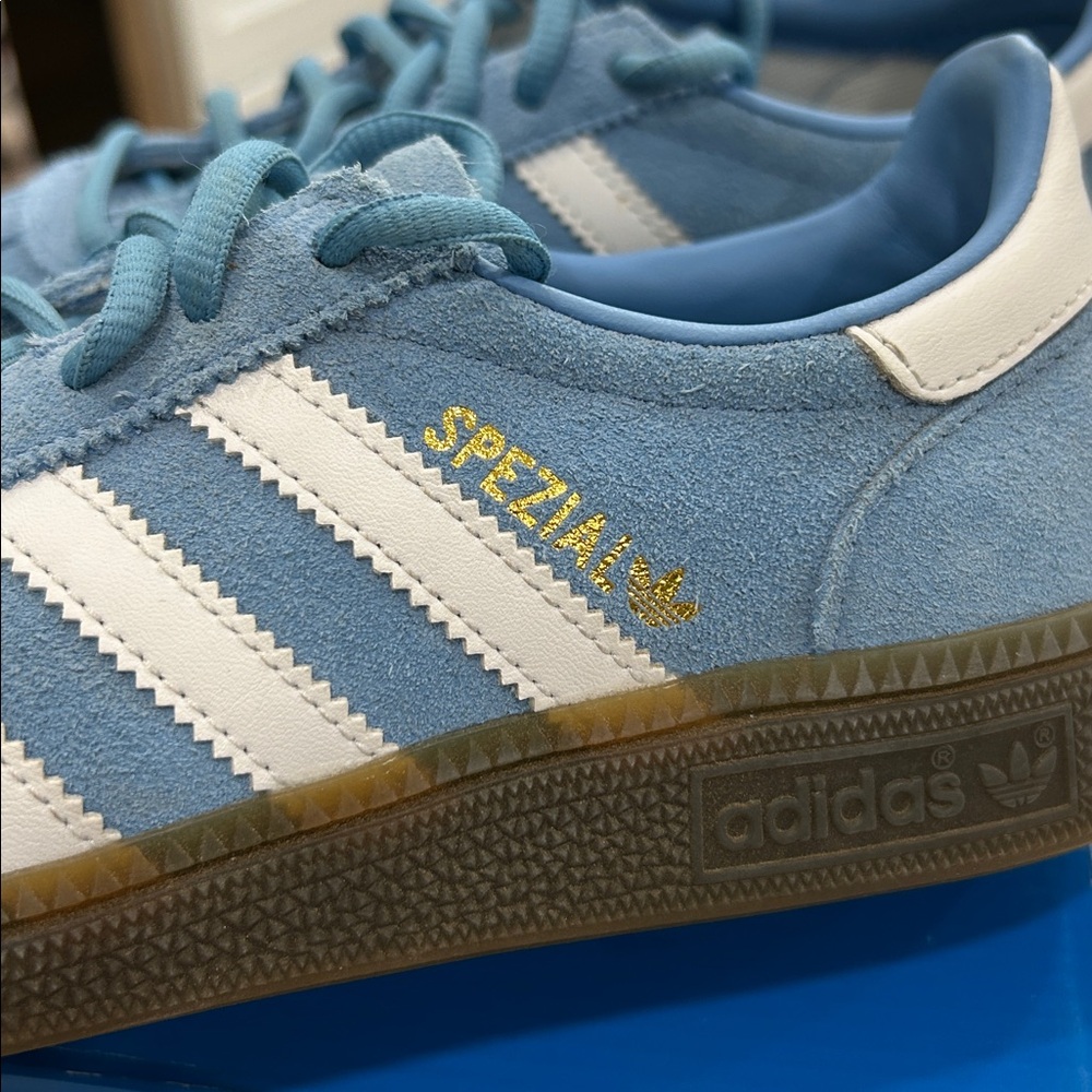 Worn once - ADIDAS Handball Spezial Suede Leather Sneakers - Picture 4 of 12